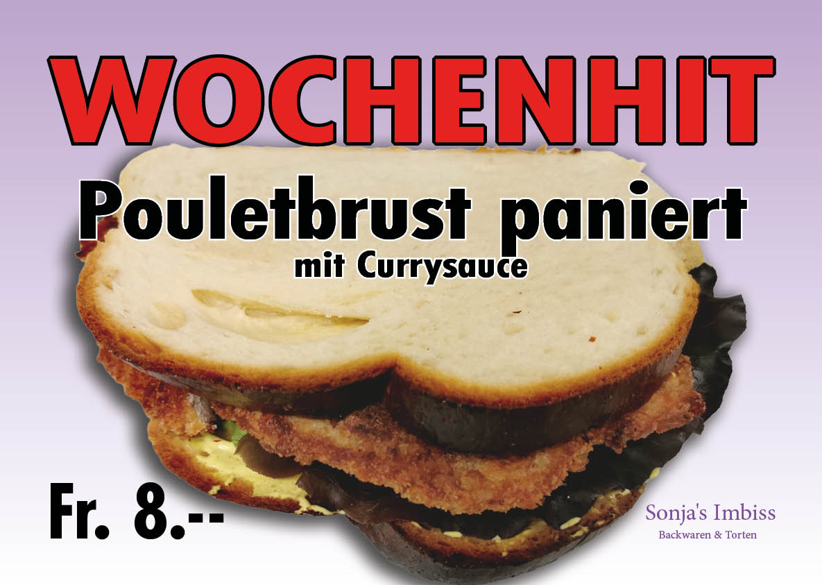 Wochenhit Pouletbrust