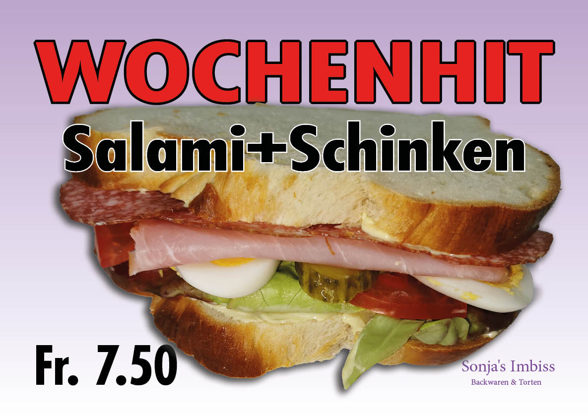 Wochenhit Salami und Schinken